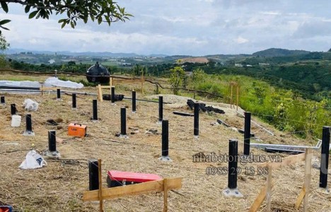 Móng Kim Cương Huỳnh Đại - Thi công nhanh, không đào đất, tiết kiệm chi phí